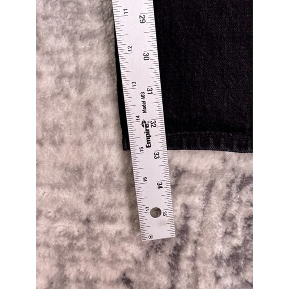 Imogene + Willie Catherine Jeans 25 Womens Black Wash High Rise Vintage Straight - Picture 5 of 8